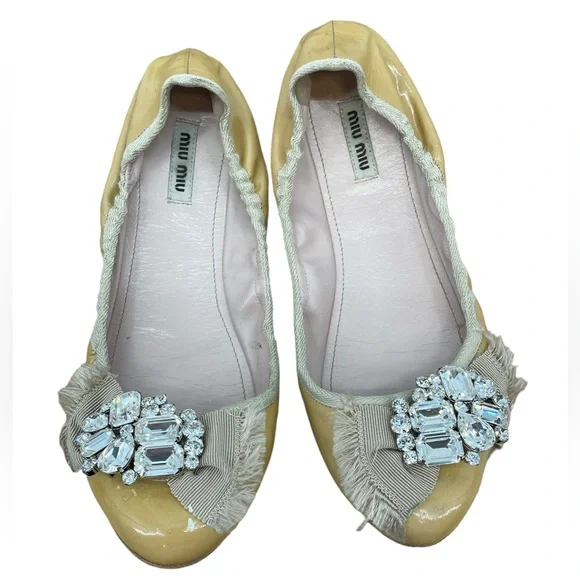 MIU MIU made in Italy 8.5 Preloved - Picture 1 of 4